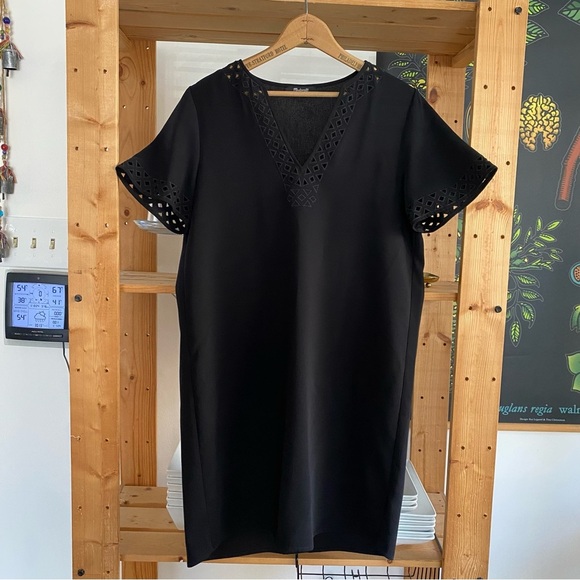 Madewell Black Cutout 2 Ballad Tunic Dress - Picture 4 of 14
